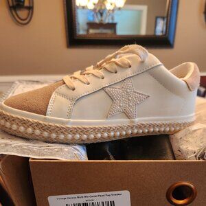 Vintage Havana Multi Mix Camel Pearl Peg Sneaker